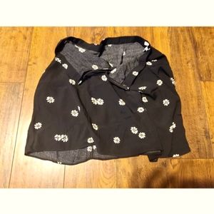 Flutter Floral Mini Skirt